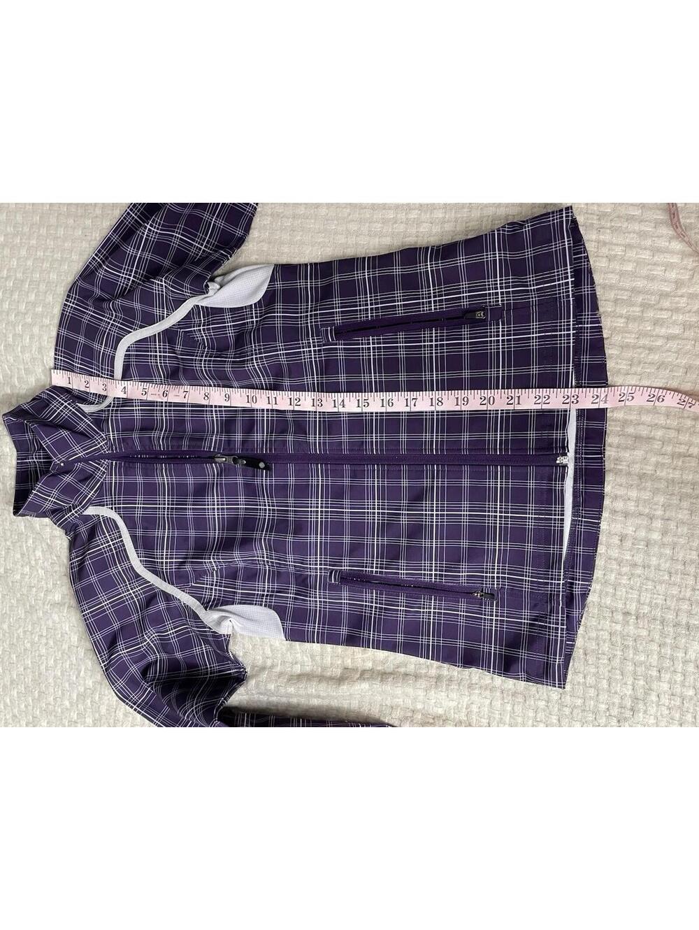 Sunice Zephal Jacket Womens XS Black Waterproof Stretch Spanish Bay Golf Links